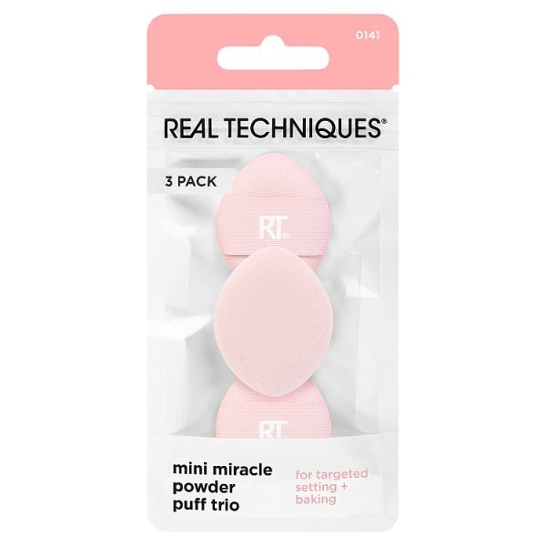 REAL TECHNIQUES MINI POWDER PUFF TRIO