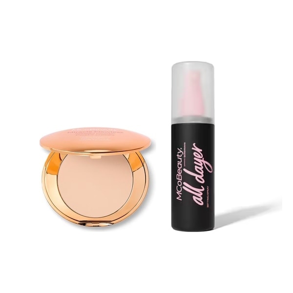 MCoBeauty Set & Stay - All Dayer & Flawless Light Powder
