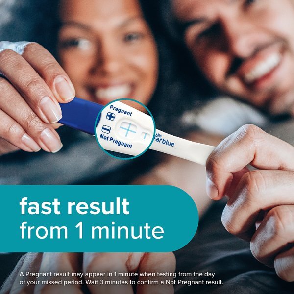 Clearblue Visual Rapid Detection Pregnancy Test - 3 Tests
