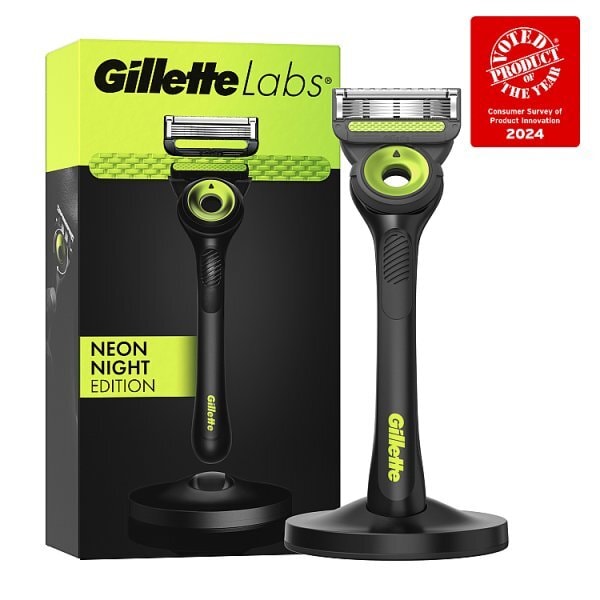 Gillette Labs Neon Night X Football Beyond Border Razor