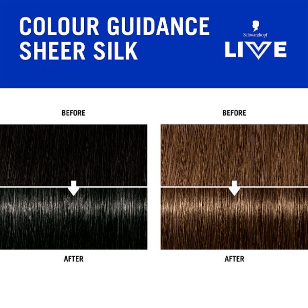 Schwarzkopf LIVE Sheer Silk Colour & Shine Hair Gloss