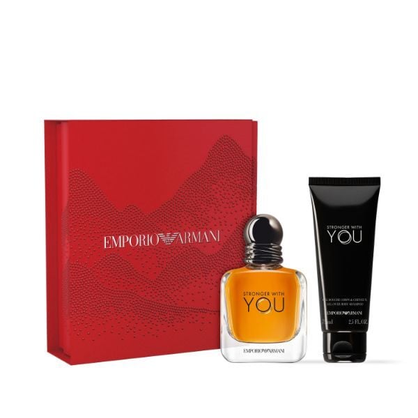 Emporio Armani Stronger With You Eau De Toilette 50Ml Gift Set