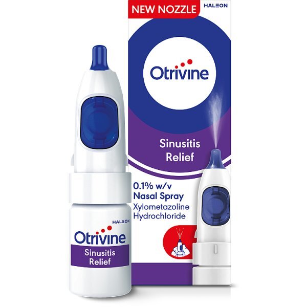 Otrivine Sinusitis Relief Nasal Spray 10ml