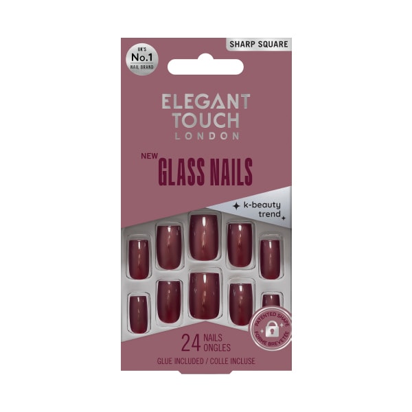 ET GLASS NAILS GLASS PLUM