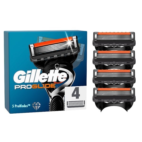 Gillette ProGlide Men’s Razor Blade Refills, 4 Count