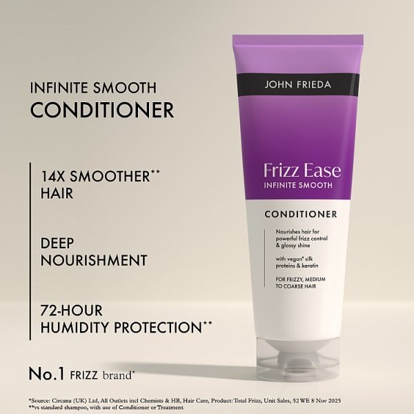 John Frieda Infinite Smooth Conditioner 75ml