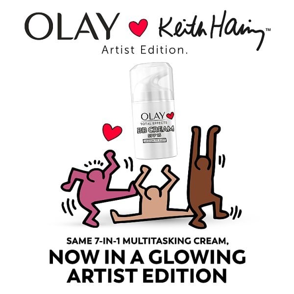 Keith Haring - Olay Total Effects BB Cream Medium SPF15 50ml