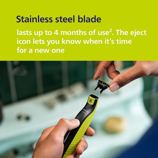 Philips OneBlade 360 for Face - Trim, Edge, Shave with 3 Stubble Combs QP2724/23