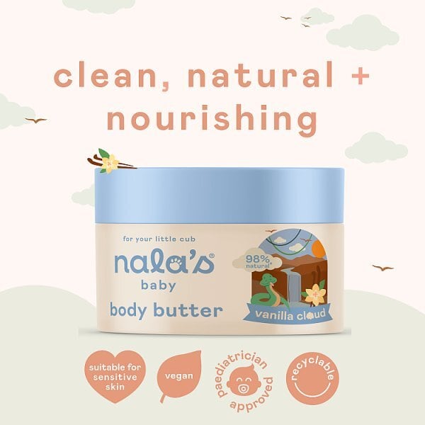 Nala's Baby Body Butter Vanilla Cloud 200Ml