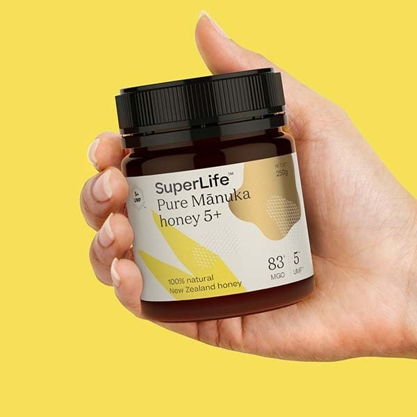 SuperLife Pure Manuka Honey 5+ MGO 83+ 250g