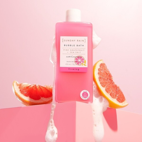 Sunday Rain Pink Grapefruit & Sea Salt Bubble Bath