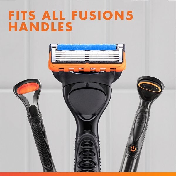 Gillette Fusion5 Power Razor Blade Refills, 4 Count