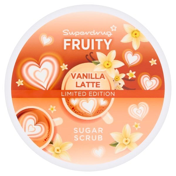 Fruity Vanilla Latte Sugar Scrub 360g Winter Limited Edition