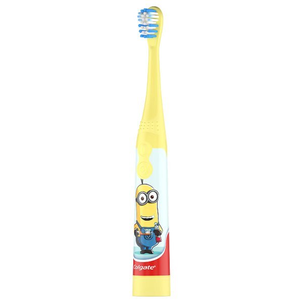 Colgate Minions Kids Extra Soft Battery Toothbrush 3+ Years