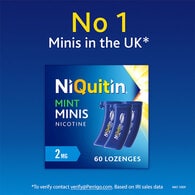 NIQUITIN MINI 2MG LOZENGES X60.