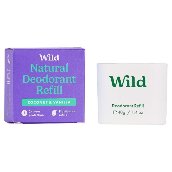 Wild Coconut & Vanilla Deodorant Refill 40g