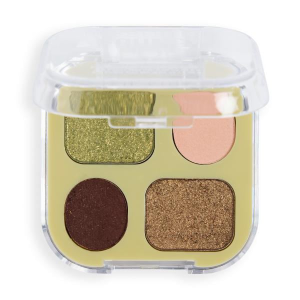 Revolution Bouncy Pop Shadow Palette Evergreen