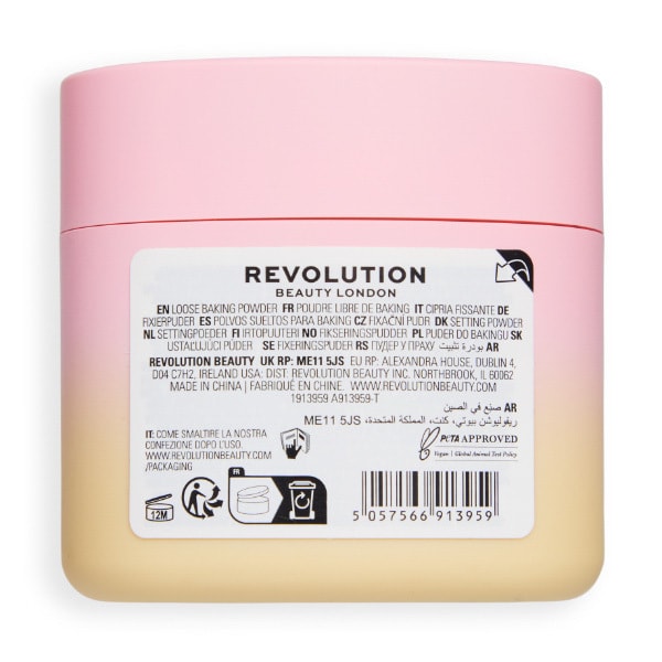 Revolution Double Baked Loose Powder Fair To Medium