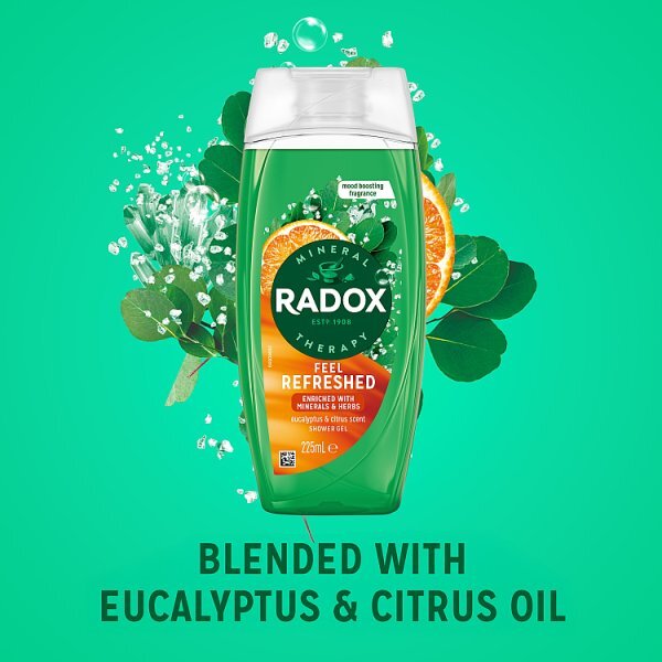 DNR Radox Mineral Therapy Feel Refreshed Shower Gel 225 ml