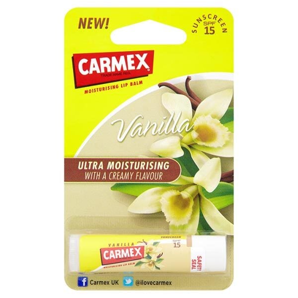 Carmex Vanilla Click Stick 4.25g Lip Balm