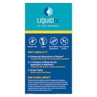 Liquid Iv® Electrolyte Powder Mix Lemon Lime X15