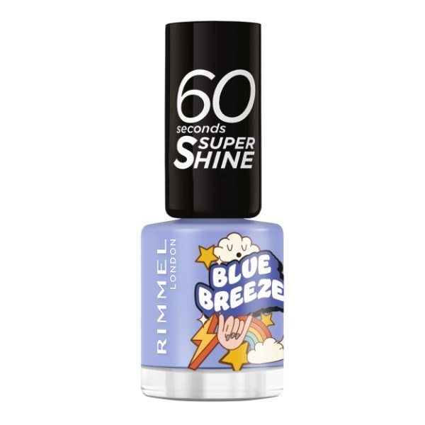 Rimmel 60 Sec Nail Polish Quick D Blue Breeze 856 8 Ml