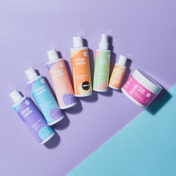 Clean Curls: Detangling Water & Curl Refresher, 150Ml