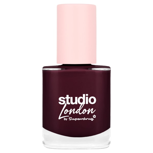 Studio London Black Cherry Nail Polish