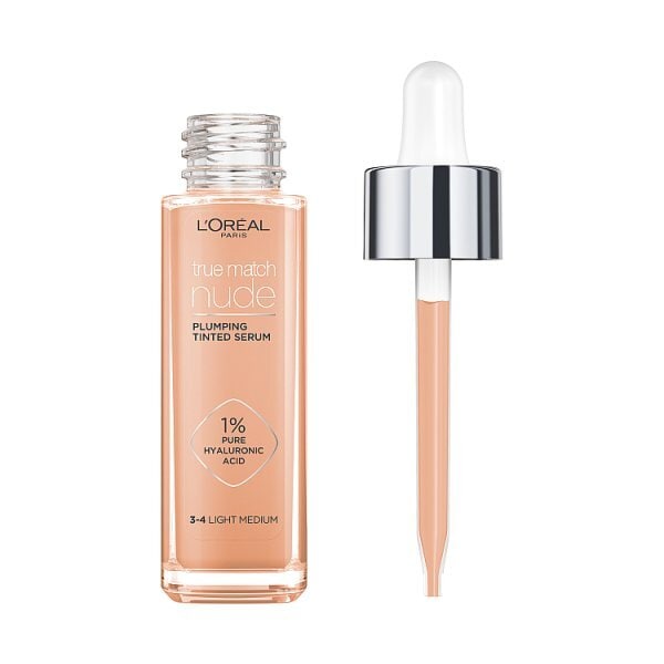 L'Oréal Paris True Match Nude Tinted Serum 3-4 Light Medium