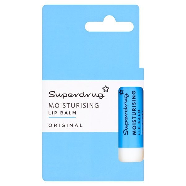 Superdrug Blue Lip Balm Stick 4g