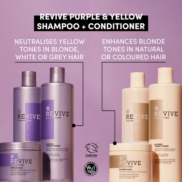 Superdrug Revive Blonde Shampoo 400ml