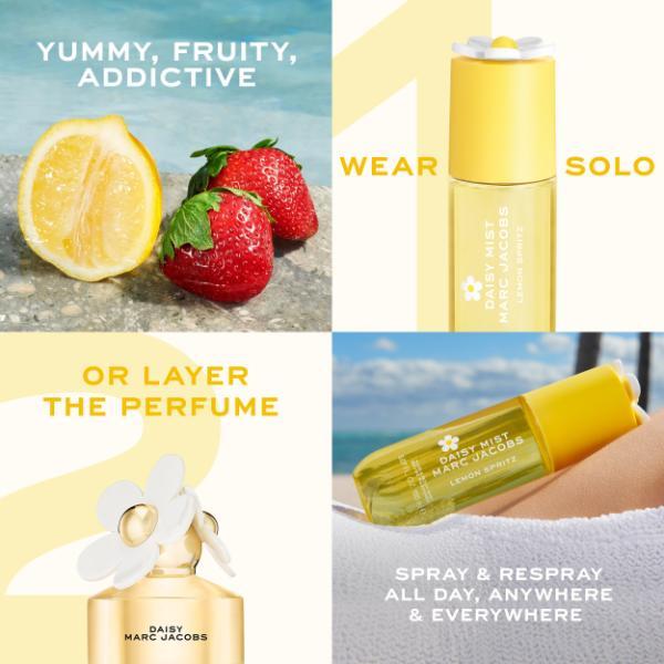 Marc Jacobs Daisy Lemon Spritz Fizz Hair and Body Mist 150ml