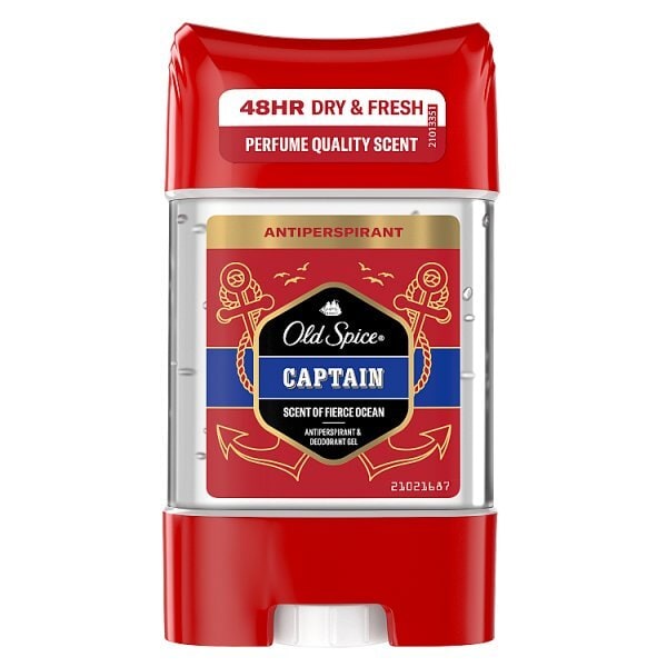 Old Spice Red Collection Antipersp Clear Gel Captain 70Ml