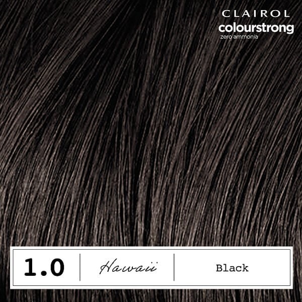 DNR Clairol Colour Strong Permanent Zero Ammonia Hair Dye Black