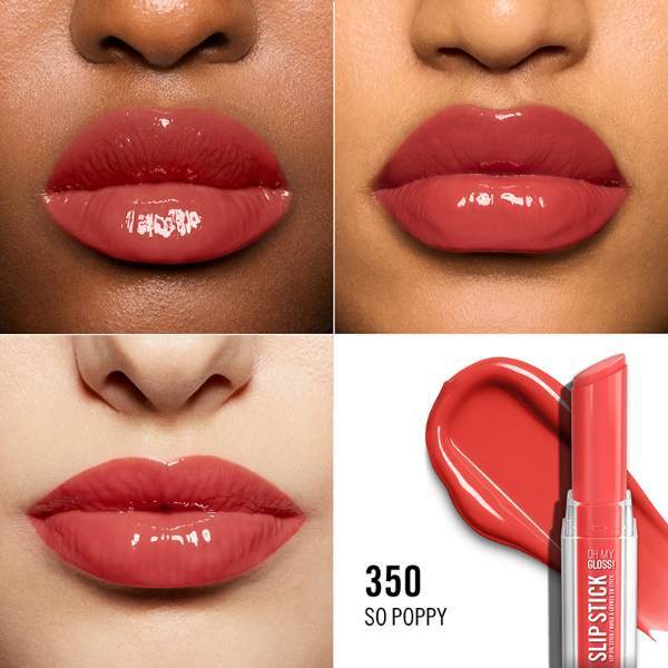 Rimmel Oh My Gloss! Slip Stick 350 So Poppy
