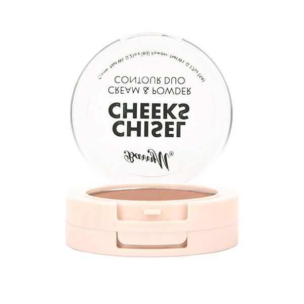 Barry M Chisel Cheeks Cream & Powder Contour Duo - Light