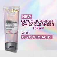 L'oreal Paris Glycolic Bright Daily Cleanser Foam 100Ml