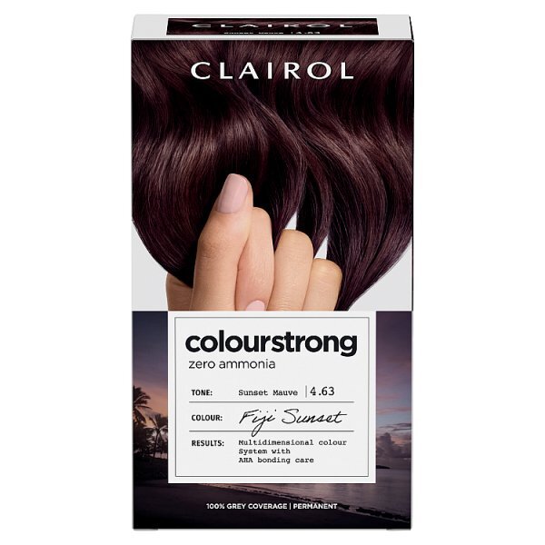 Clairol Colour Strong Permanent Hair Dye 4.63 Sunset Mauve