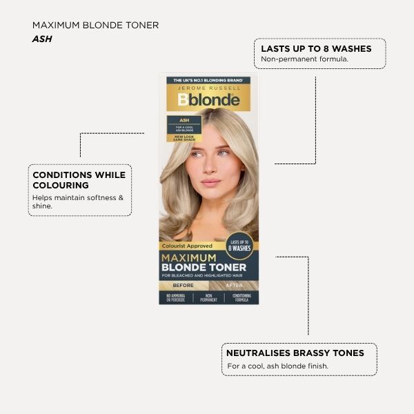 Jerome Russell Bblonde Toner 75ml Ash