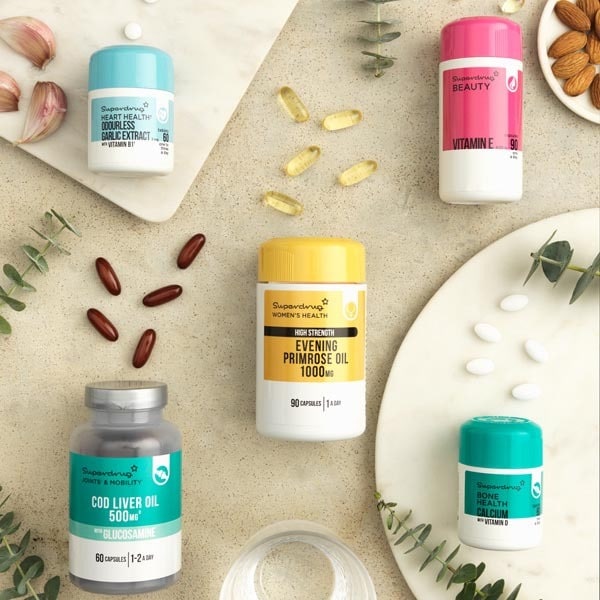 Superdrug Calcium with Vitamin D Tablets X 60