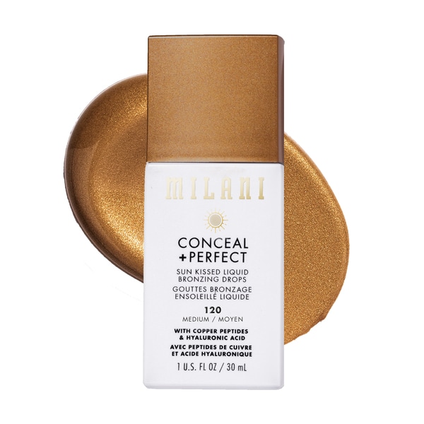 Milani Conceal + Perfect Sun Kissed Liquid Bronzing Drops - Medium 120