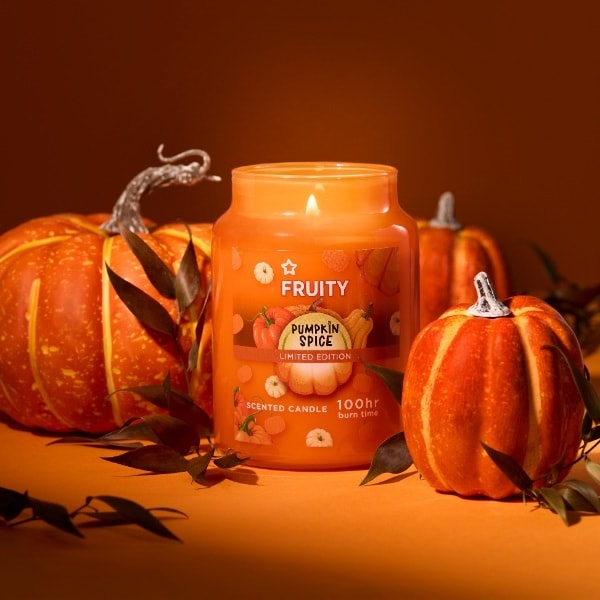 Fruity Pumpkin Spice Candle 620g