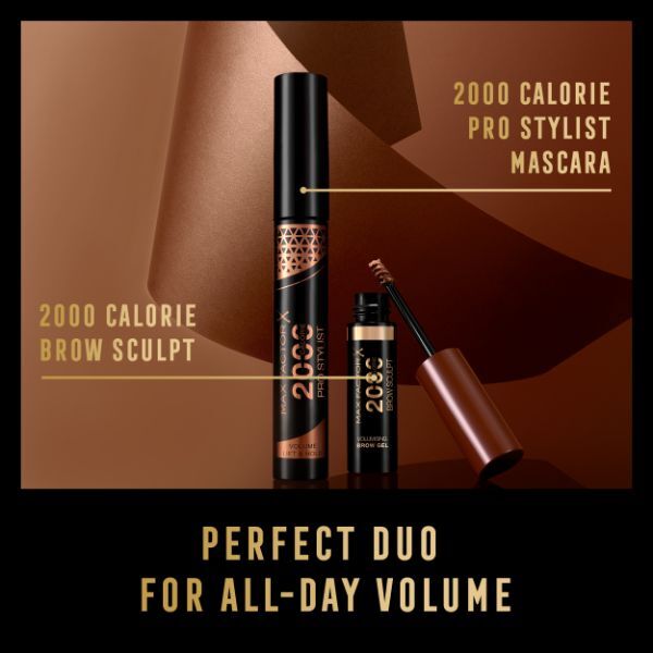 Max Factor 2000 Calorie Pro Stylist Mascara Black