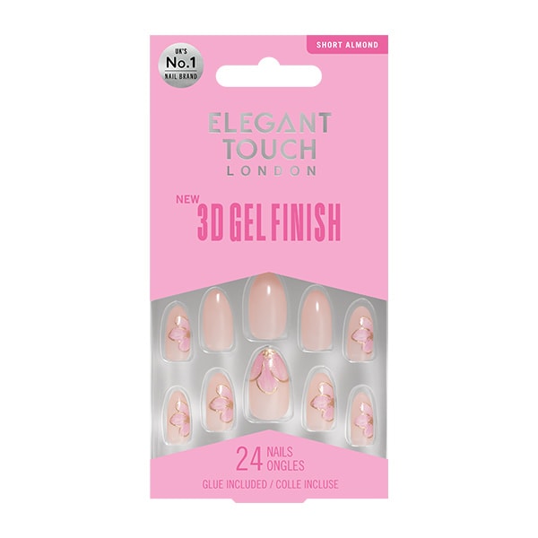 Elegant Touch 3D Gel Finish - Gilded Petal