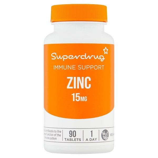 Superdrug Zinc 15mg 90s