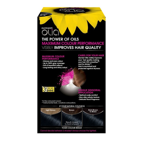 Garnier Olia 2.0 Black Diamond Permanent Hair Dye