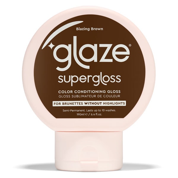 Glaze Super Color Conditioning Gloss Blazing Brown 190ml