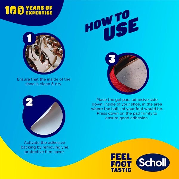 Scholl Party Feet Gel Heel Grips