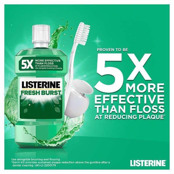 Listerine Freshburst Anti-Bacterial Mouthwash 500ml