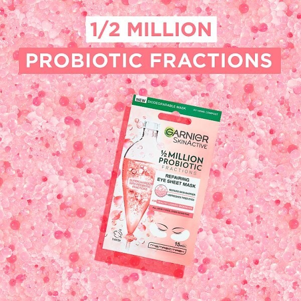 Garnier Skinactive Probiotic Repairing Eye Sheet Mask